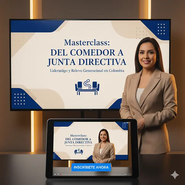 Masterclass: "Del Comedor A La Junta Directiva"